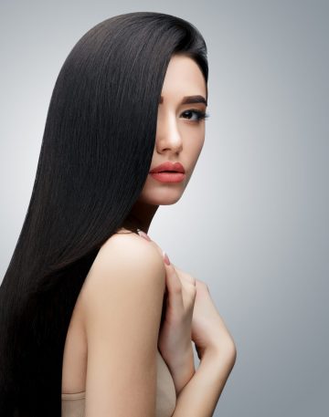 Beautiful Asian fashion model